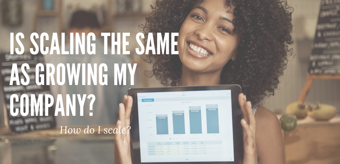 Questions My Business Owner Clients Ask Me: What does “Scaling” mean?